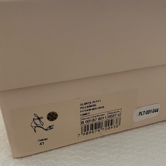 Alexandre Birman Clarita 75 Python sz 41 - Picture 4 of 7